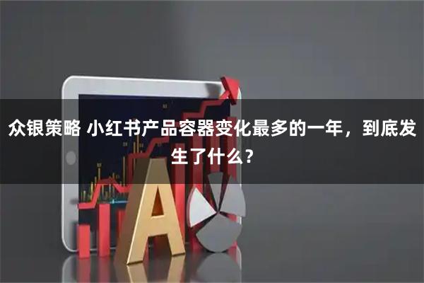 众银策略 小红书产品容器变化最多的一年,到底发生了什么?