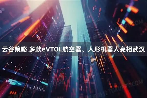 云谷策略 多款eVTOL航空器、人形机器人亮相武汉